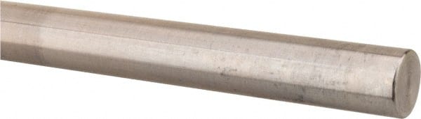 Thomson Industries - 1/2" Diam, 3' Long, Steel Annealed End Round Linear Shafting - 60C Hardness - Exact Tooling