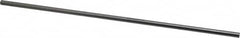 Thomson Industries - 1/4" Diam, 1' Long, Steel Annealed End Round Linear Shafting - 60C Hardness - Exact Tooling