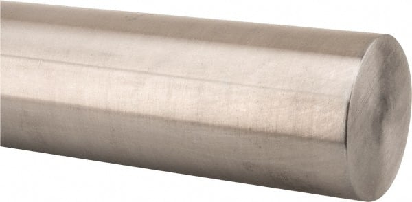 Thomson Industries - 1" Diam, 10" Long, Steel Annealed End Round Linear Shafting - 60C Hardness - Exact Tooling