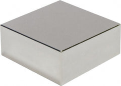 Mag-Mate - 16.6 Lb Max Holding Capacity Neodymium Rare Earth Block Magnet - 1" Long x 1" Wide x 1/2" High, 180°F Max Operating Temp - Exact Tooling