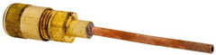 Parker - 500 Max psi, 1/8 Tube Outside Diameter, Extended Copper Tube Access Valve - Exact Tooling