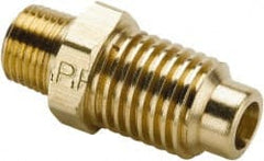 Parker - 1/4" Tube OD Access Valve Refrigerant Adapter - For Parker Brass Access Valves - Exact Tooling