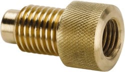 Parker - 1/4" Tube OD Access Valve Refrigerant Adapter - For Parker Brass Access Valves - Exact Tooling