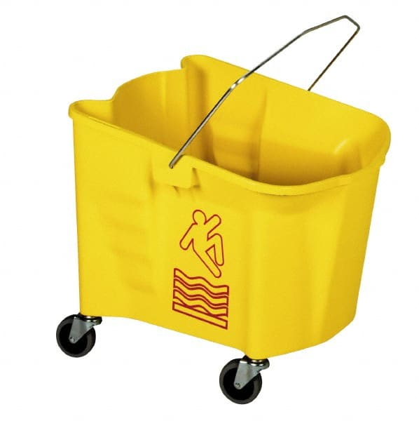 Continental - 26 Qt Plastic Bucket - Yellow - Exact Tooling