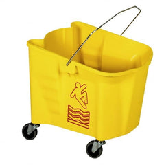 Continental - 26 Qt Plastic Bucket - Yellow - Exact Tooling