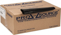 PRO-SOURCE - 1.5 mil Thick, Heavy-Duty Trash Bags - 38" Wide x 58" High, Black - Exact Tooling