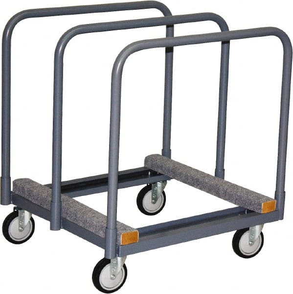 Jamco - 1,200 Lb Capacity Steel Panel Truck - Carpeted Wood Deck, 28" OAW - Exact Tooling