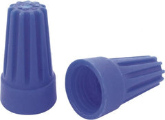 Ideal - 3, 20 to 3, 16 AWG, 300 Volt, Flame Retardant, Standard Twist on Wire Connector - Blue, 221°F - Exact Tooling