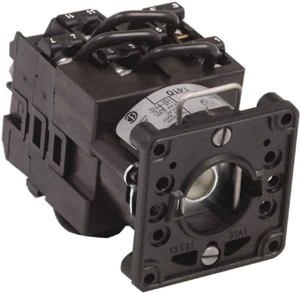 Square D - 1 & 3 Phase, 300VAC, 2 & 3 Pole, Enclosed Cam & Disconnect Switch - 2 & 3 Wires - Exact Tooling