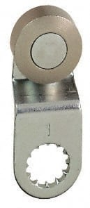 Telemecanique Sensors - 3 Inch Long, Limit Switch Roller Lever - Steel Roller, For Use with ZCE01, ZCE05 - Exact Tooling