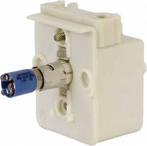 Schneider Electric - 24-28 VAC/VDC LED Light Module - Screw Clamp Connector, 35mm OAL x 54mm Wide, Dust-tight, Oiltight, Shock Resistant, Vibration Resistant, Watertight - Exact Tooling