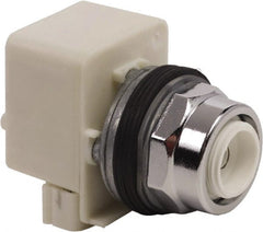 Schneider Electric - 1.18 Inch Mount Hole, Extended Straight, Pushbutton Switch Only - Round, Illuminated, Momentary (MO), Weatherproof, Dust and Oil Resistant - Exact Tooling