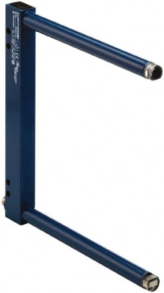 Telemecanique Sensors - 3-pin M8 Connector, 120mm Nominal Distance, Shock and Vibration Resistant, Through Beam Photoelectric Sensor - 12 to 24 VDC, 4000 Hz, Aluminum, Glass, Polyamide, 2 Inch Long x 7 Inch Wide x 7 Inch High - Exact Tooling