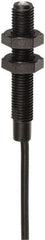 Telemecanique Sensors - PNP, 2.5mm Detection, Cylinder, Inductive Proximity Sensor - 3 Wires, IP67, 12 to 24 VDC, M8x1 Thread, 42mm Long - Exact Tooling