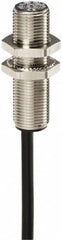 Telemecanique Sensors - NPN, 2mm Detection, Cylinder, Inductive Proximity Sensor - 3 Wires, IP67, 12 to 24 VDC, M12x1 Thread, 42mm Long - Exact Tooling