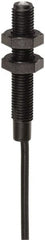 Telemecanique Sensors - PNP, 1.5mm Detection, Cylinder, Inductive Proximity Sensor - 3 Wires, IP67, 12 to 24 VDC, M8x1 Thread, 53mm Long - Exact Tooling