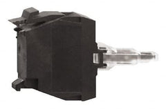 Schneider Electric - 48-120 V Red Lens LED Indicating Light - Screw Clamp Connector, Vibration Resistant - Exact Tooling