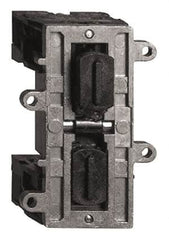 Schneider Electric - NO/NC, 3 Amp, Electrical Switch Contact Block - 240 VAC, Screw Terminal, For Use with XACA - Exact Tooling