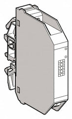 Schneider Electric - 18 Milliamp, Interface Relay Module - DIN Rail Mount, 23 to 104°F, 24 VDC - Exact Tooling