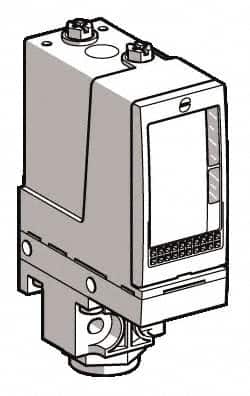 Telemecanique Sensors - 1/4 Inch NPT (Female) Connector, 70 Bar Sensor, Shock and Vibration Resistant, Control Circuit Pressure Sensor - 1.378 Inch Wide, IP66, For Use with OsiSense XM - Exact Tooling