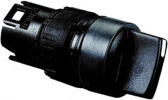 Schneider Electric - 16mm Mount Hole, 3 Position, Handle Operated, Selector Switch Only - Black, Maintained (MA), Shock and Vibration Resistant - Exact Tooling