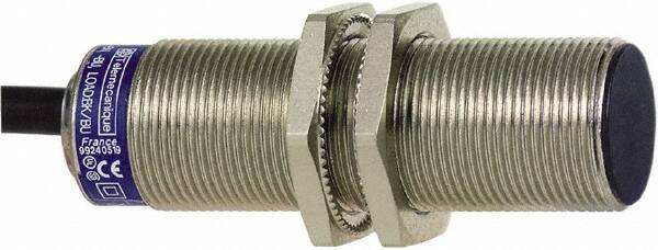 Telemecanique Sensors - NPN, PNP, NO/NC, 5mm Detection, Cylinder, Inductive Proximity Sensor - 4 Wires, IP68, 12 to 24 VDC, M18x1 Thread, 60mm Long - Exact Tooling