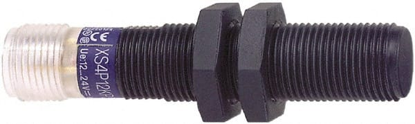 Telemecanique Sensors - PNP, 4mm Detection, Cylinder, Inductive Proximity Sensor - 3 Wires, IP67, 12 to 48 VDC, M12x1 Thread, 61mm Long - Exact Tooling