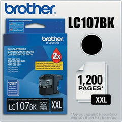 Brother - Black Ink Cartridge - Use with Brother MFC-J4310DW, J4410DW, J4510DW, J4610DW, J4710DW - Exact Tooling