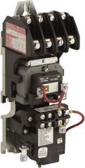 Square D - No Enclosure, 4 Pole, Mechanically Held Lighting Contactor - 20 A (Tungsten), 30 A (Fluorescent), 110 VAC at 50 Hz, 120 VAC at 60 Hz, 4NC Contact Configuration - Exact Tooling