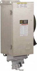 Square D - 30 Amp, 600 VAC, 3 Pole Fused Safety Switch - NEMA 12, 3, 3R, 4, 4X & 5, 7.5 hp at 480 VAC (Single Phase), 20 hp at 600 VAC (Triple Phase), 3P Contact Form - Exact Tooling