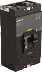 Square D - 250 Amp, 240 V, 2 Pole, Panel Mount Molded Case Circuit Breaker - Thermal Magnetic Trip, 25 kA at 240 VAC Breaking Capacity - Exact Tooling