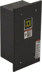 Square D - 1 NEMA Rated, 5 Pole, Electrically Held Lighting Contactor - 30 A (Tungsten), 110 VAC at 50 Hz, 120 VAC at 60 Hz - Exact Tooling