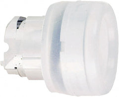 Schneider Electric - 22mm Mount Hole, Flush, Pushbutton Switch Only - Round, White Pushbutton, Nonilluminated, Momentary (MO) - Exact Tooling