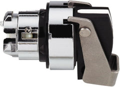 Schneider Electric - 22mm Mount Hole, 2 Position, Handle Operated, Selector Switch - Black, Maintained (MA), Nonilluminated, Shock, Vibration and Water Resistant - Exact Tooling