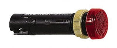 Schneider Electric - 12 V Red Lens LED Pilot Light - Threaded Connector, 16mm Wide - Exact Tooling