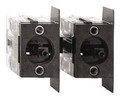 Schneider Electric - 2NO, 3 Amp, Electrical Switch Contact Block - 240 VAC, Screw Terminal, For Use with XACB, XACM - Exact Tooling