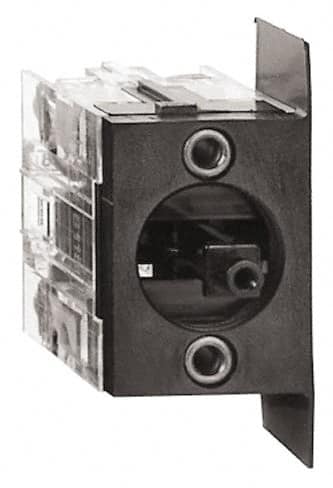 Schneider Electric - 2NO, 3 Amp, Electrical Switch Contact Block - 240 VAC, Screw Terminal, For Use with XACB, XACM - Exact Tooling