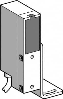 Telemecanique Sensors - Cable Connector, 15m Nominal Distance, Shock and Vibration Resistant, Retroreflective Photoelectric Sensor - 24 to 240 VAC/VDC, 20 Hz, ABS, Polycarbonate, 35mm Long x 18mm Wide x 70mm High - Exact Tooling