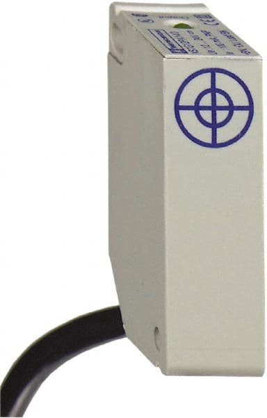 Telemecanique Sensors - NPN, PNP, 4mm Detection, Rectangular, Inductive Proximity Sensor - 2 Wires, IP67, 24 to 210 VDC, 24 to 240 VAC @ 50/60 Hz, 12mm Wide - Exact Tooling
