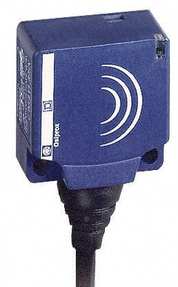 Telemecanique Sensors - PNP, NC, Flat, Inductive Proximity Sensor - 3 Wires, IP68, 12 to 24 VDC, 26mm Wide - Exact Tooling