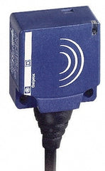 Telemecanique Sensors - NPN, PNP, Flat, Inductive Proximity Sensor - 2 Wires, IP68, 12 to 24 VDC, 26mm Wide - Exact Tooling