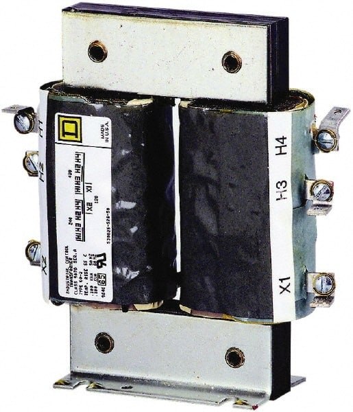 Square D - 240/480 to 120 VAC, 100 VA Power Rating, Transformer Kit - Exact Tooling
