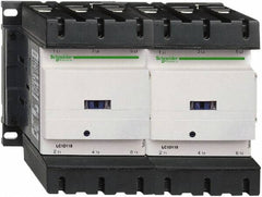 Schneider Electric - 3 Pole, 110 Coil VAC at 50/60 Hz, 115 Amp at 440 VAC, Reversible IEC Contactor - 3 Phase hp: 100 at 575/600 VAC, 30 at 200/208 VAC, 40 at 230/240 VAC, 75 at 460/480 VAC - Exact Tooling