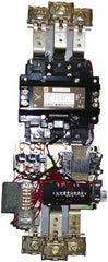 Square D - 110 Coil VAC at 50 Hz, 120 Coil VAC at 60 Hz, 540 Amp, NEMA Size 6, Nonreversible Open Enclosure NEMA Motor Starter - 3 Phase hp: 150 at 200 VAC, 200 at 230 VAC, 400 at 460 VAC, 400 at 575 VAC - Exact Tooling