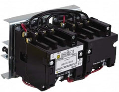 Square D - 3 Pole, 110 Coil VAC at 50 Hz and 120 Coil VAC at 60 Hz, 9 Amp NEMA Contactor - Open Enclosure, 50 Hz at 110 VAC and 60 Hz at 120 VAC - Exact Tooling
