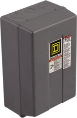 Square D - 1 NEMA Rated, 3 Pole, Electrically Held Lighting Contactor - 60 A (Tungsten), 110 VAC at 50 Hz, 120 VAC at 60 Hz - Exact Tooling