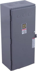 Square D - 1 NEMA Rated, 4 Pole, Electrically Held Lighting Contactor - 100 A (Tungsten), 277 VAC at 60 Hz - Exact Tooling