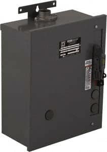 Square D - 3 Pole, Lighting Contactor - 60, 110 VAC at 50 Hz, 120 VAC at 60 Hz, 600 VAC - Exact Tooling