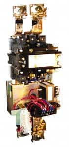 Square D - 3 Pole, 110 Coil VAC at 50 Hz and 120 Coil VAC at 60 Hz, 540 Amp NEMA Contactor - Open Enclosure, 50 Hz at 110 VAC and 60 Hz at 120 VAC - Exact Tooling