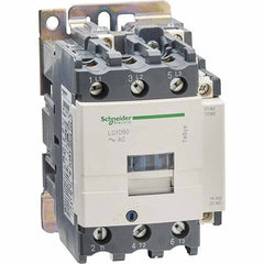 Schneider Electric - 3 Pole, 230 Coil VAC at 50/60 Hz, 50 Amp at 440 VAC and 80 Amp at 440 VAC, Nonreversible IEC Contactor - Exact Tooling